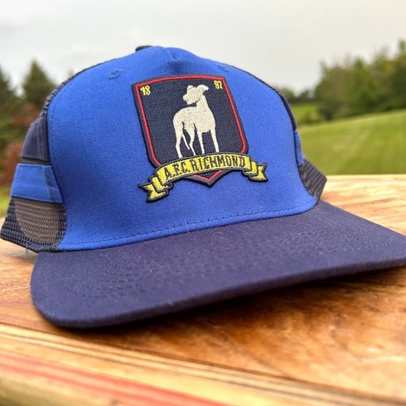 COPY - NWT Ted Lasso AFC Richmond Logo BELIEVE Trucker Baseball Cap Hat - Picture 10 of 10